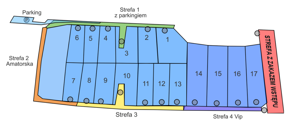 Mapa stanowisk